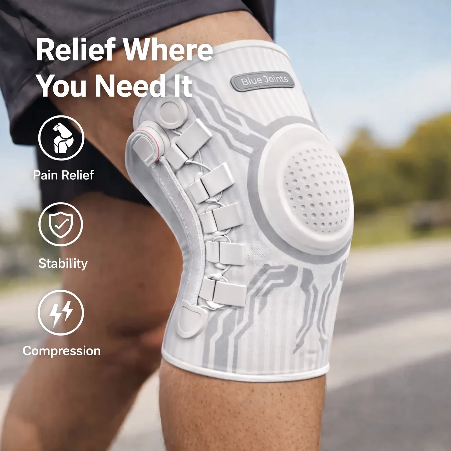Blue Joints™ Knee Brace - Ultimate Support